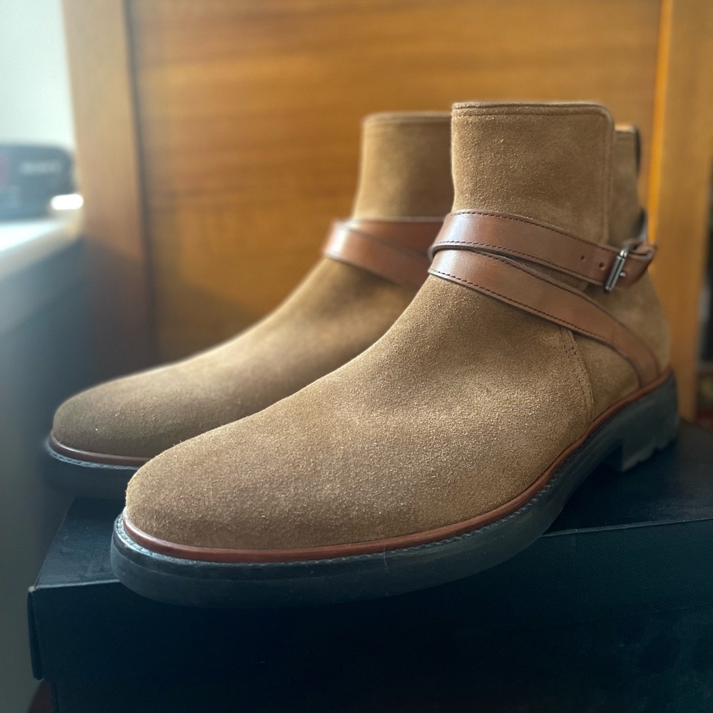 Coach Brown Suede Chukka Boots